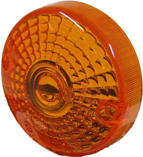 Indicator lens rear amber - rear, l/h