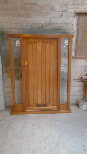 Solid oak external front - external, door