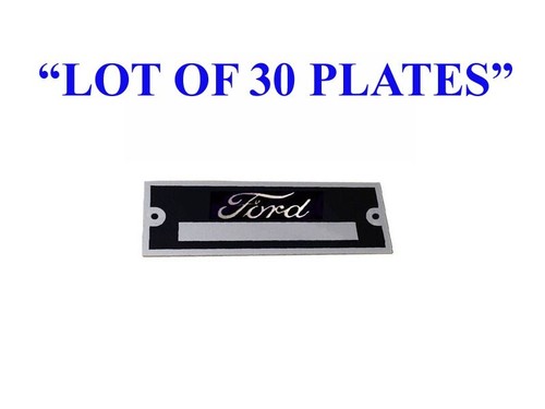 Ford data plate serial number - ford,