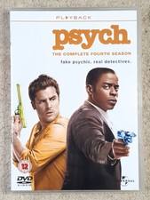 Psych - Season 4 (DVD) Region 2 Comedy James Roday