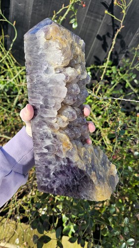 Xxl amethyst cluster tower - xxl,