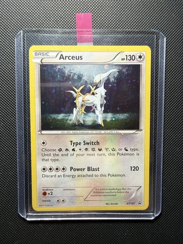 Arceus xy197 black star - nm,