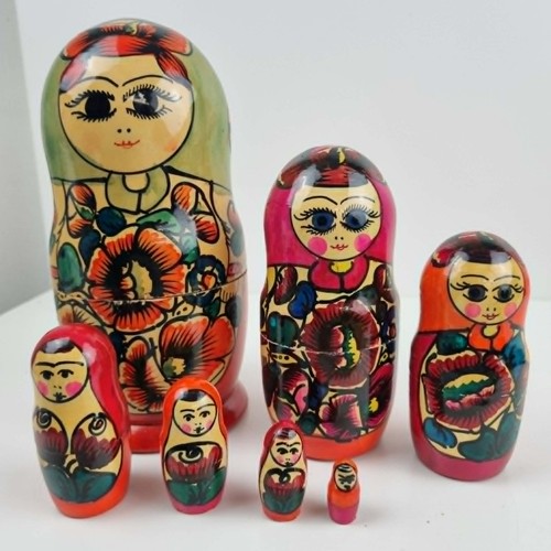 Vintage matryoshka russian - vintage,