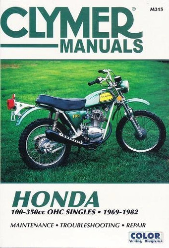 Printed book 1969 1982 honda - printed,
