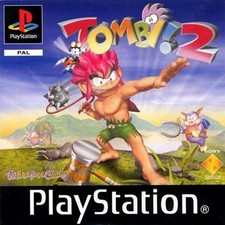 Tombi 2 - Sony PS1 PlayStation 1 Action Adventure Platformer Video Game