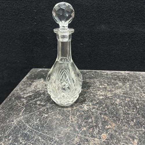 Small vintage glass spirit - vintage,