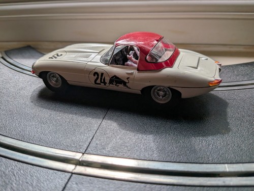 Scalextric c4232 jaguar type - c4232, e-type