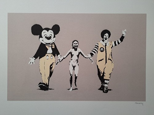 Banksy art print - -,