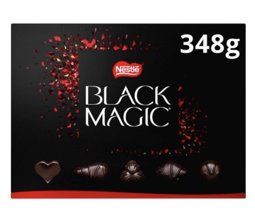 Black magic chocolate box - chocolate,