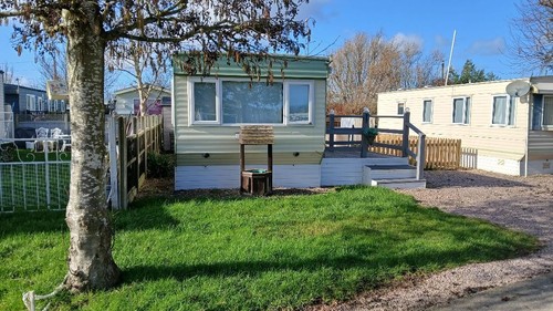 Static caravan for - caravan, sited