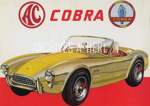 1962 cobra legendary - cobra,