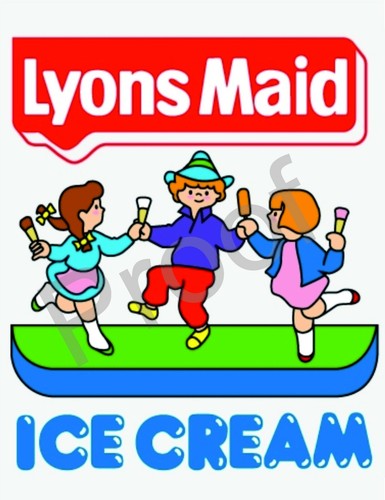 Lyons maid ice cream s1181 - ice, #s1181