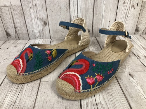 Boden flamingo embroidered - -,