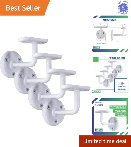 White powder coated handrail - powder,