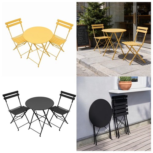 Folding bistro set - bistro, round