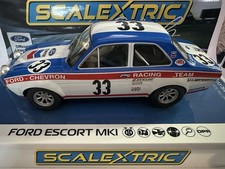 Scalextric 2021 Club Car Ford Escort Mk1 Chevron Racing Team C4204