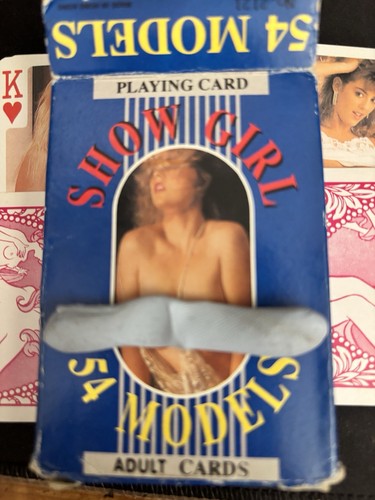Playing cards show girls - cards,