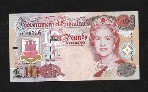 Gibraltar five pounds 2006 - (5),