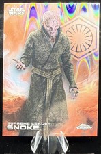 2025 Topps Chrome Star Wars RayWave Refractor Supreme Leader Snoke #174