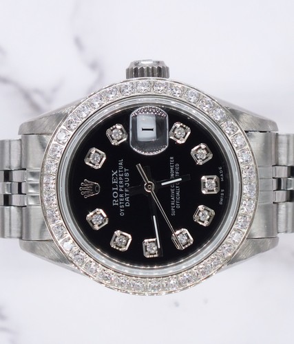 Rolex datejust 6917 26mm black - datejust,