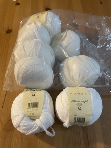 Rowan cotton tape - x8, balls