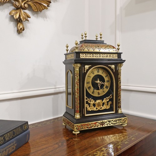 Antique boulle mantel - antique,