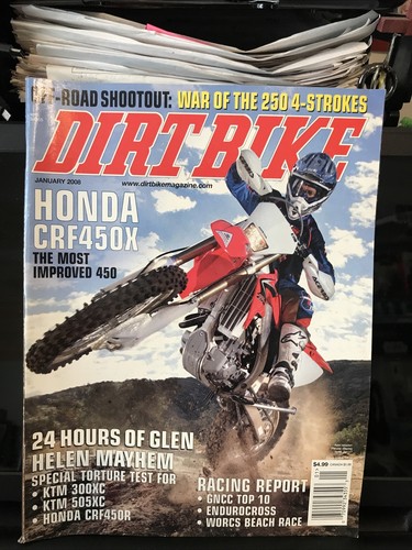 Dirt bike january 2008 honda - bike,