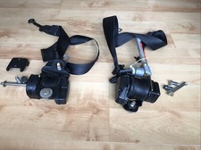 Saab 9000 Aero Cse Cs Anniversary Front Seat Belts Pair L + R