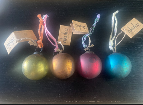 Nkuku oko christmas baubles - oko,