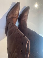 Brown Cowboy Womens Boots