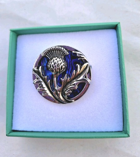 Paua shell purple thistle - paua,