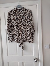 Ladies Animal Print Blouse