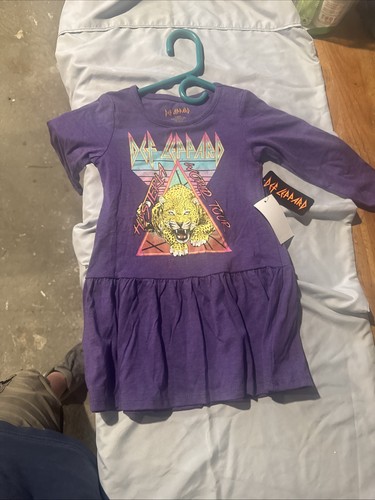 New def leppard dress - new, 3t