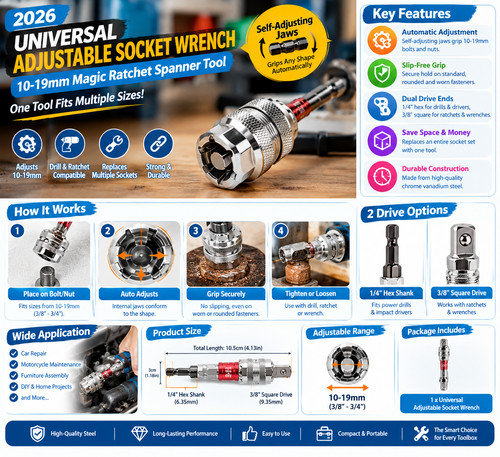 2026 universal adjustable - universal,
