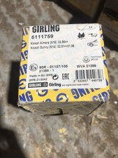 BRAKE PADS SET FRONT FITS NISSAN ALMERA 2.0 GTI GIRLING 6111759