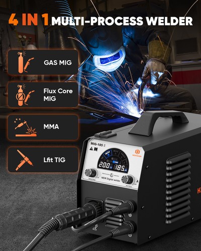 4in1 200amp mig welder 110v - 200amp,