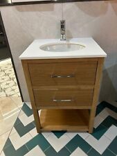 Ex Display Oak Bathroom