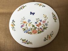 Aynsley Cottage Garden Flat Serving Plate/Cake Stand Large