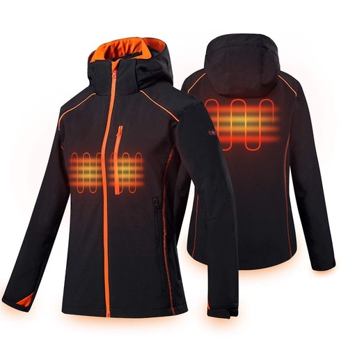 Conqueco womens heated jacket - womens,
