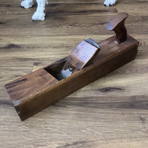 Antique 1858 wooden jack - wooden, plane