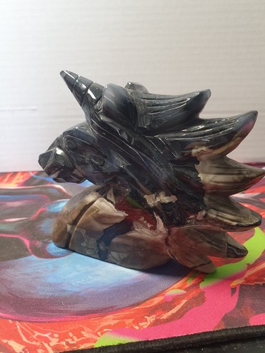 Large volcanic agate - volcanic, unicorn