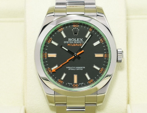 Rolex milgauss 116400gv black - milgauss,