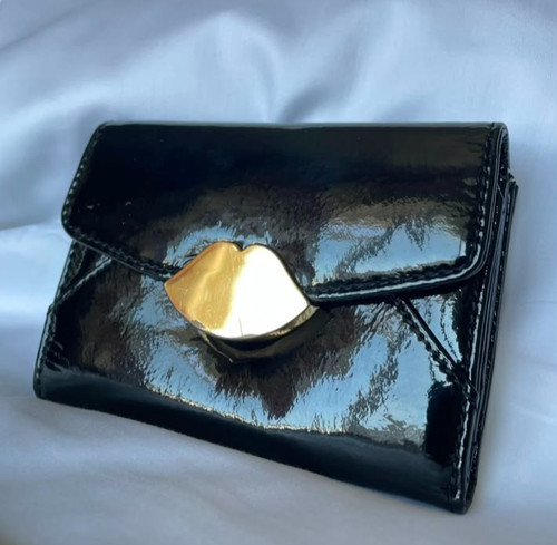 Lulu guinness black - lulu, patent