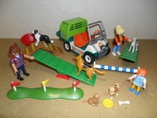 PLAYMOBIL DOG AGILITY SET (Crufts,See Saw,Animals,Pets) 