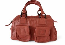Nicole Farhi Brick Red Pebbled