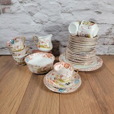 Antique Imari Tea Set for 8