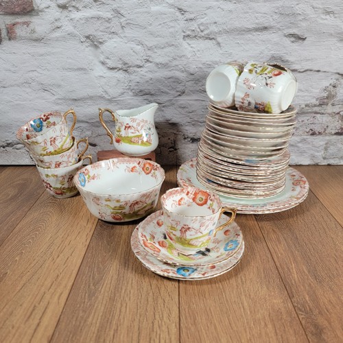 Antique imari tea - antique, for