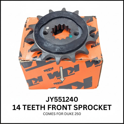 Front sprocket teeth best - 14,