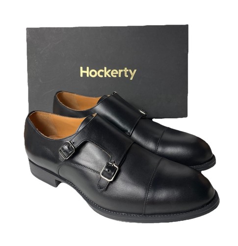 Hockerty black leather double - leather,