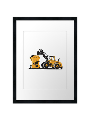 Front end loader - front, digger